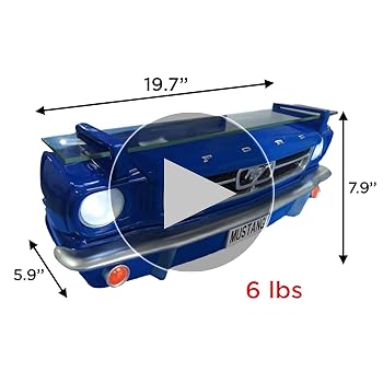 Amazon.com: Sunbelt Gifts 1964.5 Ford Mustang Floating Shelf